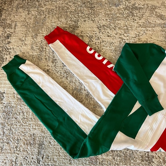 Tipsy Elves Novelty Jumpsuit Mexico Long Sleeve Onesie Large Logo Flag Eagle Men - Picture 3 of 11